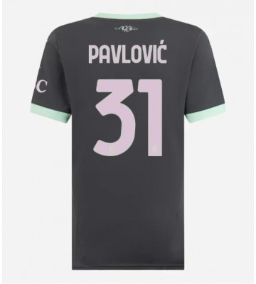 AC Milan Strahinja Pavlovic #31 Tredjetröja Dam 2024-25 Kortärmad